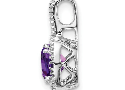 14k White Gold Pendants Style PM7060 - Classique Jewelry Inc.