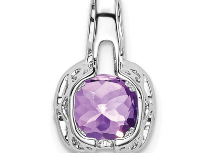 14k White Gold Pendants Style PM7060 - Classique Jewelry Inc.