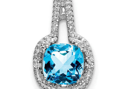 14k White Gold Pendants Style PM7060 - Classique Jewelry Inc.