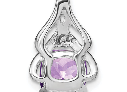 14k White Gold Pendants Style PM7061 - Classique Jewelry Inc.