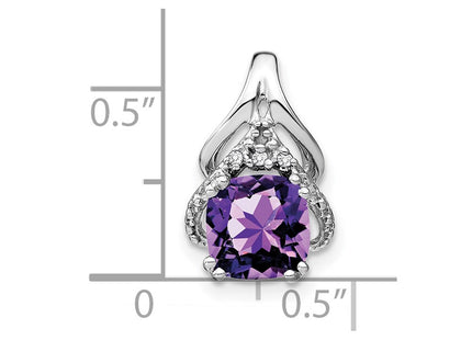 14k White Gold Pendants Style PM7061 - Classique Jewelry Inc.