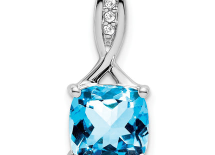 14k White Gold Pendants Style PM7062 - Classique Jewelry Inc.