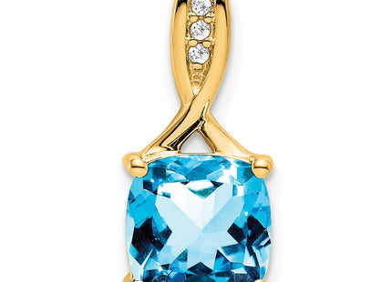 14k Yellow Gold Pendants Style PM7062 - Classique Jewelry Inc.