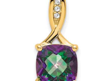 14k Yellow Gold Pendants Style PM7062 - Classique Jewelry Inc.