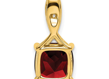14K white gold diamond pendant, further view