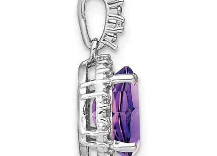 14k White Gold Pendants Style PM7063 - Classique Jewelry Inc.