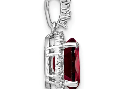 14k White Gold Pendants Style PM7063 - Classique Jewelry Inc.