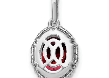 14k White Gold Pendants Style PM7063 - Classique Jewelry Inc.