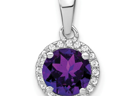 14k White Gold Pendants Style PM7068 - Classique Jewelry Inc.