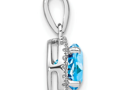 14k White Gold Pendants Style PM7068 - Classique Jewelry Inc.