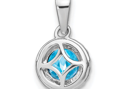 14k White Gold Pendants Style PM7068 - Classique Jewelry Inc.