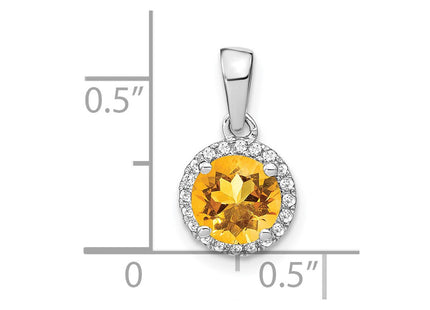 14k White Gold Pendants Style PM7068 - Classique Jewelry Inc.