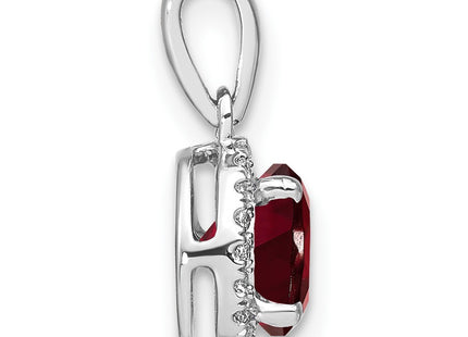 14k White Gold Pendants Style PM7068 - Classique Jewelry Inc.