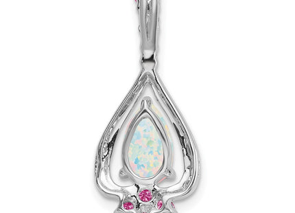14k White Gold Pendants Style PM7071 - Classique Jewelry Inc.