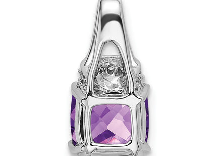 14k White Gold Pendants Style PM7074 - Classique Jewelry Inc.