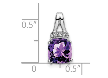 14k White Gold Pendants Style PM7074 - Classique Jewelry Inc.