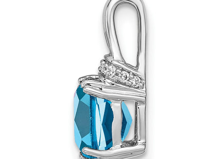 14k White Gold Pendants Style PM7074 - Classique Jewelry Inc.