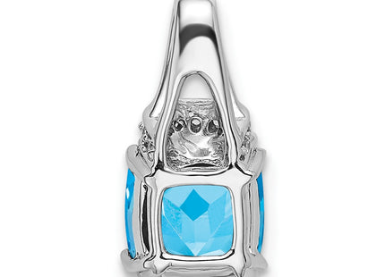 14k White Gold Pendants Style PM7074 - Classique Jewelry Inc.