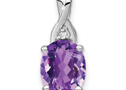 14k White Gold Pendants Style PM7075 - Classique Jewelry Inc.
