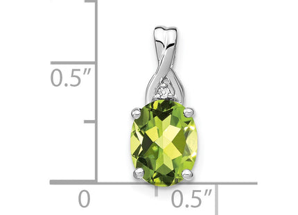 14k White Gold Pendants Style PM7075 - Classique Jewelry Inc.