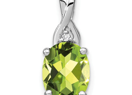 14k White Gold Pendants Style PM7075 - Classique Jewelry Inc.