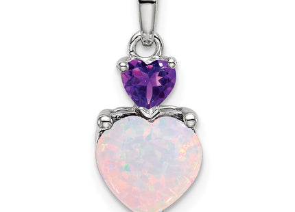 14k White Gold Pendants Style PM7076 - Classique Jewelry Inc.
