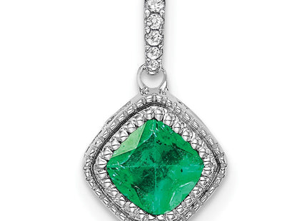 14k White Gold Pendants Style PM7092 - Classique Jewelry Inc.