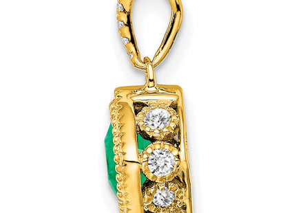 14k Yellow Gold Pendants Style PM7092 - Classique Jewelry Inc.
