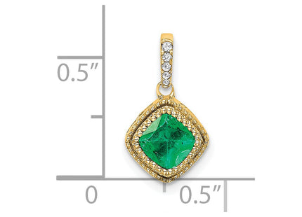 14k Yellow Gold Pendants Style PM7092 - Classique Jewelry Inc.
