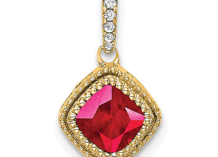 14k Yellow Gold Pendants Style PM7092 - Classique Jewelry Inc.