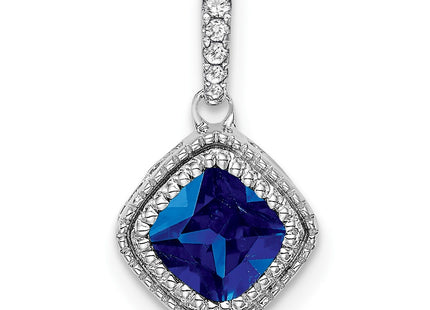 14k White Gold Pendants Style PM7092 - Classique Jewelry Inc.