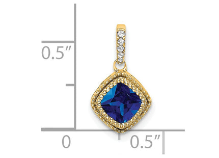 14k Yellow Gold Pendants Style PM7092 - Classique Jewelry Inc.