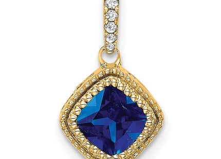 14k Yellow Gold Pendants Style PM7092 - Classique Jewelry Inc.
