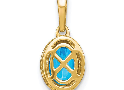 14k Yellow Gold Pendants Style PM7093 - Classique Jewelry Inc.