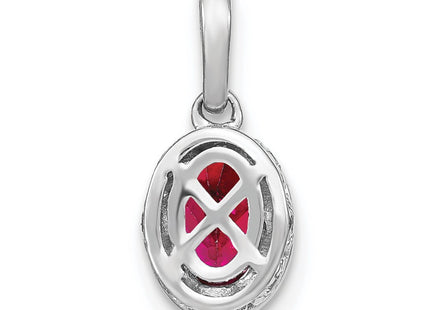 14k White Gold Pendants Style PM7093 - Classique Jewelry Inc.