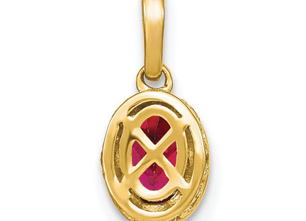 14k Yellow Gold Pendants Style PM7093 - Classique Jewelry Inc.