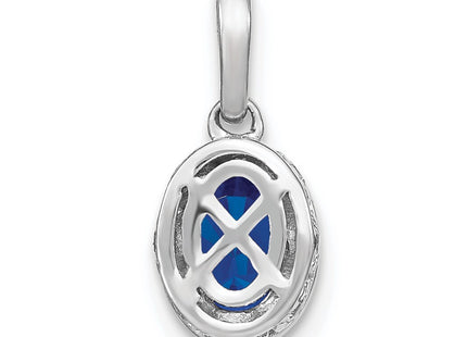 14k White Gold Pendants Style PM7093 - Classique Jewelry Inc.