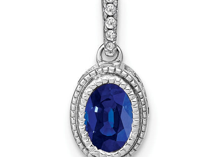 14k White Gold Pendants Style PM7093 - Classique Jewelry Inc.