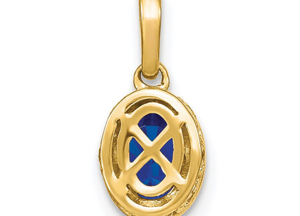 14k Yellow Gold Pendants Style PM7093 - Classique Jewelry Inc.