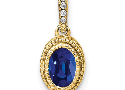 14k Yellow Gold Pendants Style PM7093 - Classique Jewelry Inc.