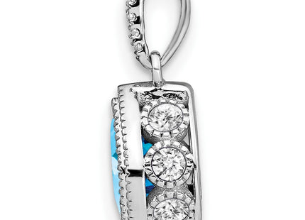 14k White Gold Pendants Style PM7094 - Classique Jewelry Inc.