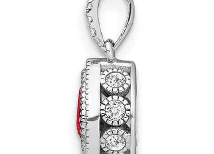 14k White Gold Pendants Style PM7094 - Classique Jewelry Inc.