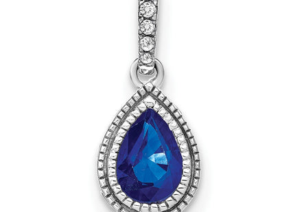 14k White Gold Pendants Style PM7094 - Classique Jewelry Inc.