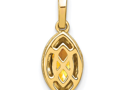 14k Yellow Gold Pendants Style PM7095 - Classique Jewelry Inc.