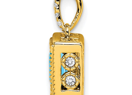 14k Yellow Gold Pendants Style PM7096 - Classique Jewelry Inc.