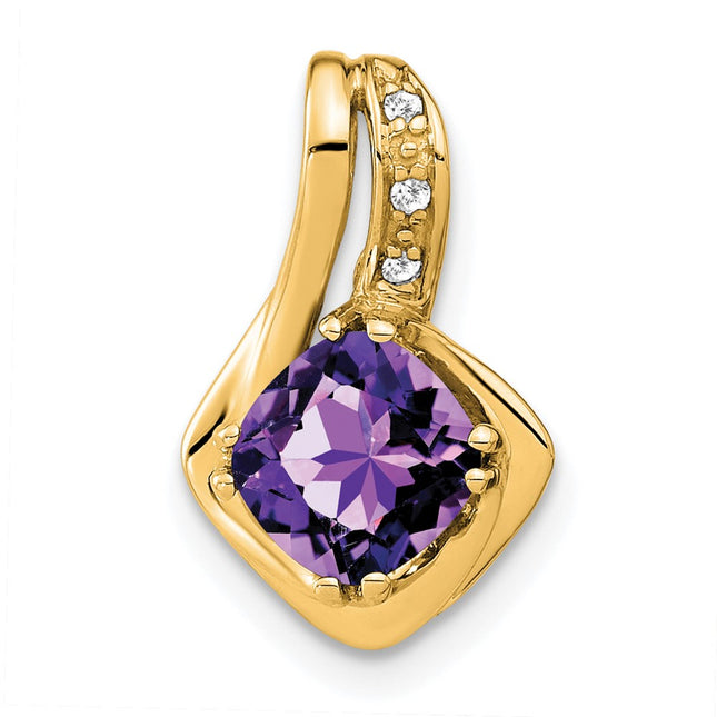 14k Yellow Gold Pendants Style PM7117 - Classique Jewelry Inc.