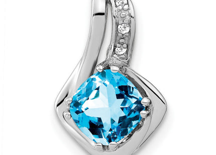 14k White Gold Pendants Style PM7117 - Classique Jewelry Inc.