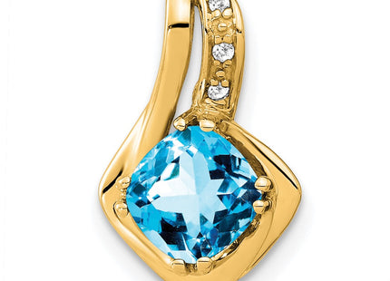 14k Yellow Gold Pendants Style PM7117 - Classique Jewelry Inc.