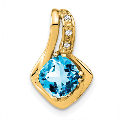 14K gold diamond chain