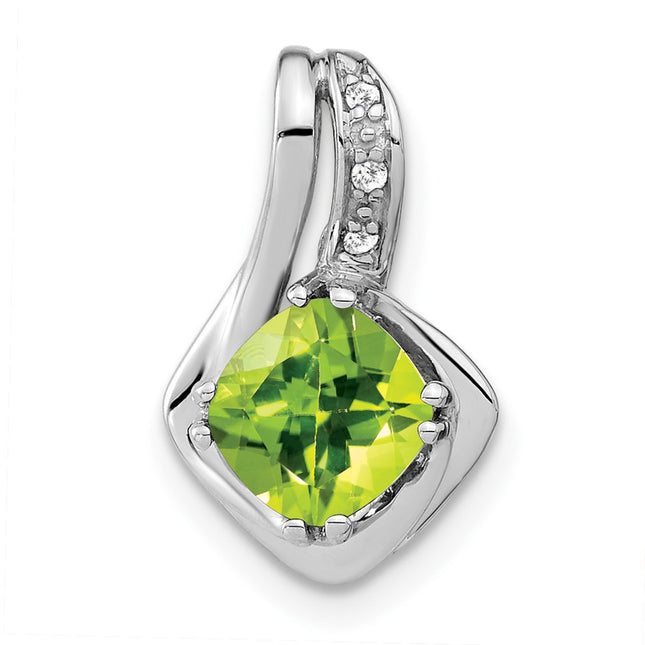 14k White Gold Pendants Style PM7117 - Classique Jewelry Inc.